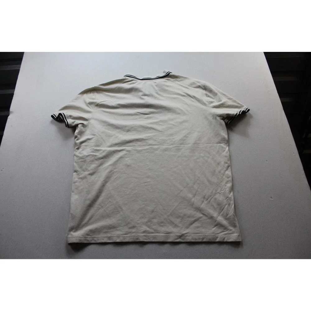 Bananan Republic Men Beige Polo Shirt Collar Short Sleeve Size XXL
